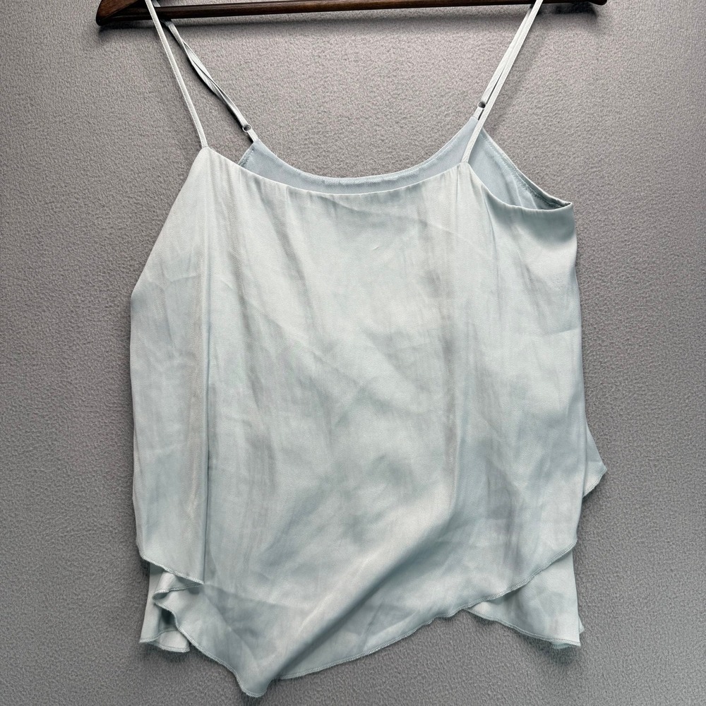 Intimately Free People Top Women XS Blue Cami Tank Layered Asymmetrical OB990550